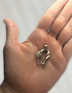 AG 14 Dije Pantera Premium Plata y Oro - tienda online