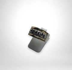 AG 346 Anillo de Diseño Plata y Oro