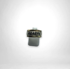 AG 346 Anillo de Diseño Plata y Oro - comprar online