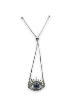 8786 Pulsera Corbatera de Ojo Truco con cubics en internet