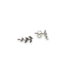 Art 1 Aritos de Hoja Larga Plata 925 - comprar online