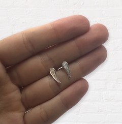 Art 1 Aritos de Alas de Angel Plata 925