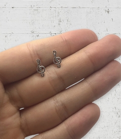 art 1 Aro Clave del Sol Plata 925 - comprar online