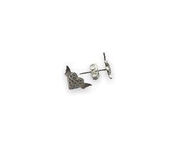 art 1 Aro Corazon Con Alas -3 Plata 925