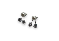 SAM 37 1.5 gr Aro con Perla y Cubic Plata 925 en internet