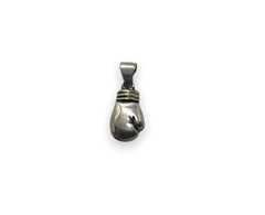 MADJ21 1.6 gr Dije Guante de Boxeo Plata 925 y Oro - comprar online