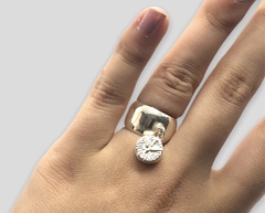 AN-RU 349 E Anillo Colgante Plata 925
