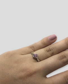 AN 1881 Anillo Piedras Colores Plata y Oro - Stal Joyas