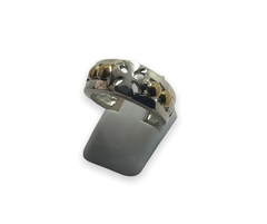 AN 1543 Anillo Religioso Plata y Oro en internet