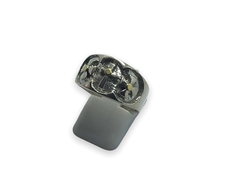 AN 374 Anillo religioso con Cruces Plata y Oro - comprar online