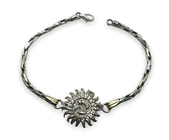 PU1 MAR2 Pulsera Sol Plata 925