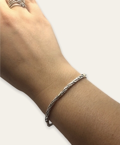 PU1 ES Pulsera Mediana (18cm) Plata y Oro
