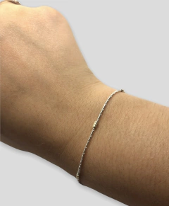 PU-FR O5O Pulsera Finita - Variedad de Medidas Plata y Oro - comprar online