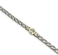 VI-PU 12 Pulsera Arbol Plata y Oro (18 cm) - comprar online