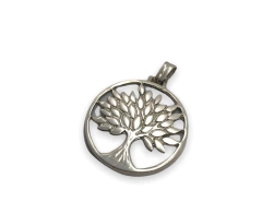 Cri 403 NB Dije Arbol de la Vida Fondo Nacar Plata 925 - comprar online