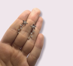 Cri 373 Aro Trepador Estrellas Plata 925 - comprar online