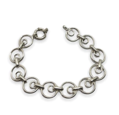 CRI 262 Pulsera Eslabones Circulares Plata 925 - comprar online