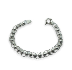 CRI 190 Pulsera Bolitas Cierre Marinero Plata 925 - comprar online