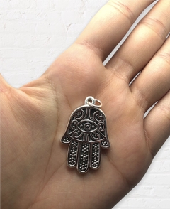 CRI 75 Dije Mano de Fatima Plata 925