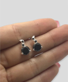 3.8 gr Aros Piedra - Variedad de colores - Últimas Unidades Plata Italiana en internet
