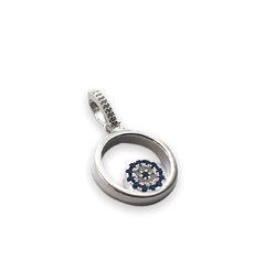 2.2 gr Dije Ojo Turco Plata Italiana
