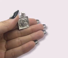 AG76 Dije San Benito reversible Plata y Oro - comprar online