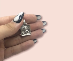 AG77SB Dije San Benito reversible Plata y Oro - comprar online