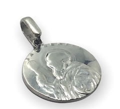 EU 143 Dije San Benito Reversible Plata 925 - comprar online