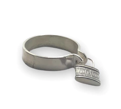 EU 154 Anillo con Dije Colgante Plata 925 - tienda online