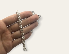 CRI 555 Pulsera Rolo Cierre Marinero (20cm) Plata 925
