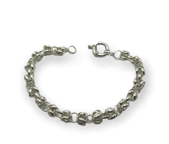 CRI 555 Pulsera Rolo Cierre Marinero (20cm) Plata 925 - comprar online