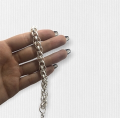 CRI 552 Pulsera Rolo Triple Cierre Marinero (20cm) Plata 925