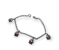 CRI 501 Pulsera Vaquita de San Antonio (18mm) Plata 925