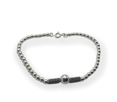 CRI 493 Pulsera Bolitas Bali Plata 925 - comprar online