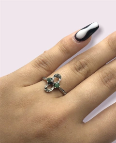 TAI 9 Anillo Infinito con Piedras - Últimas Unidades Plata 925 - Stal Joyas