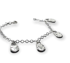MO120 Pulsera Candados Plata 925 (18mm) en internet