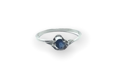 MO5 Anillo Piedra Azul Plata 925 - comprar online