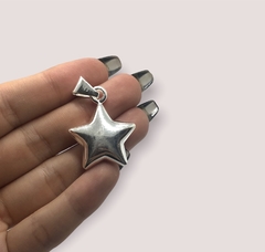 IN 15 Dije Estrella Plata 925 Inflada