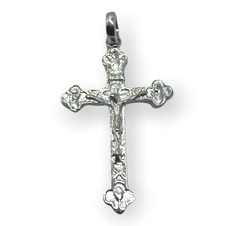 IN 1 Dije Cruz Religiosa Plata 925