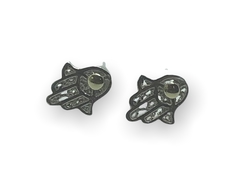 ART 24 Aro Mano de Fatima Plata 925 y Oro - comprar online