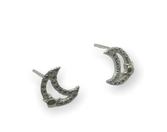 ART 24 Aro Media Luna Plata 925 y Oro - comprar online