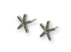 ART 24 Aro Estrella de Mar Plata 925 y Oro - comprar online