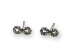 ART 24 Aro Infinito Plata 925 y Oro - comprar online