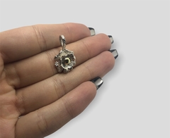 DV 269 Dije Rosa Plata 925 y Oro - comprar online