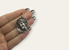 DV 214 Dije Jesus Plata 925 y Oro - comprar online