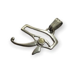 DV 063 Dije Ojo de Horus Plata 925 y Oro - comprar online