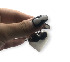 DV 760 Dije Corazon Inflado Plata 925