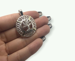 DV 703 Dije Arbol de la Vida Plata 925 y Oro