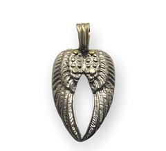 DV 672 Dije Alas Plata 925 y Oro - comprar online