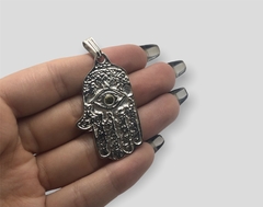 DV 721 Dije Mano de Fatima Plata 925 y Oro